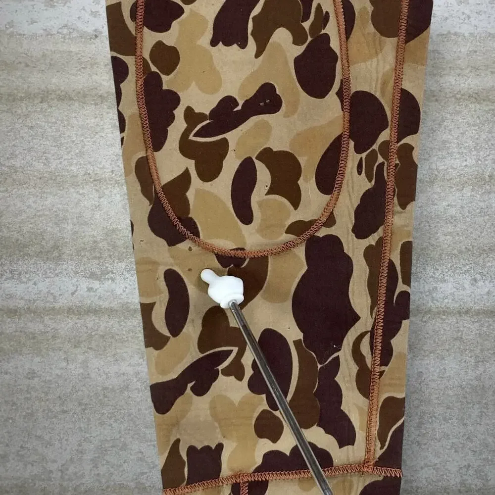 Vintage 90s Duck Hunting Camo Waders 36" Waterproof Woodland - Picture 6 of 10